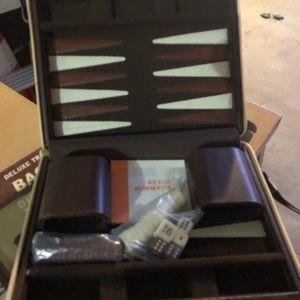 Travel Deluxe Backgammon